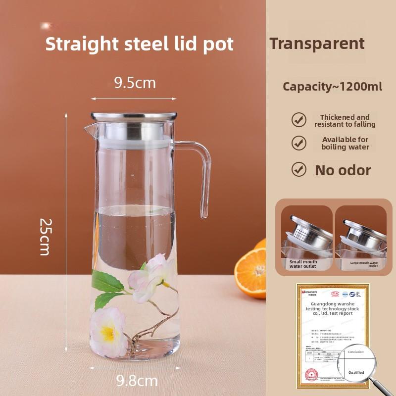 High-Temperature Resistant Acrylic Juice Jug Modern Style Beverage Dispenser for KTV, Restaurants, and Gifts 1000ml