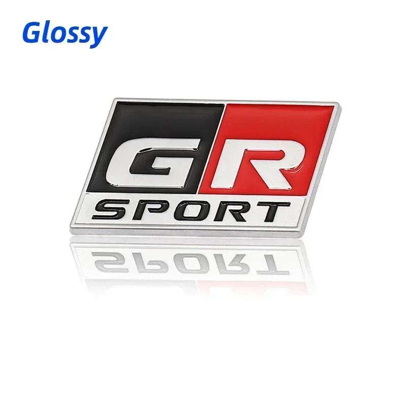 Car Rear Body Emblem Decal for Toyota GR Sport MN Yaris Hiace Estima Hilux Rav4 Supra Camry Crown Prado Levin CHR Avalon Corolla