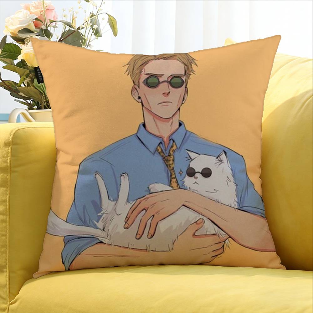 Anime Figure Nanami Kento Various Sizes Square Pillow Case For Car Home Bedchamber Decor
