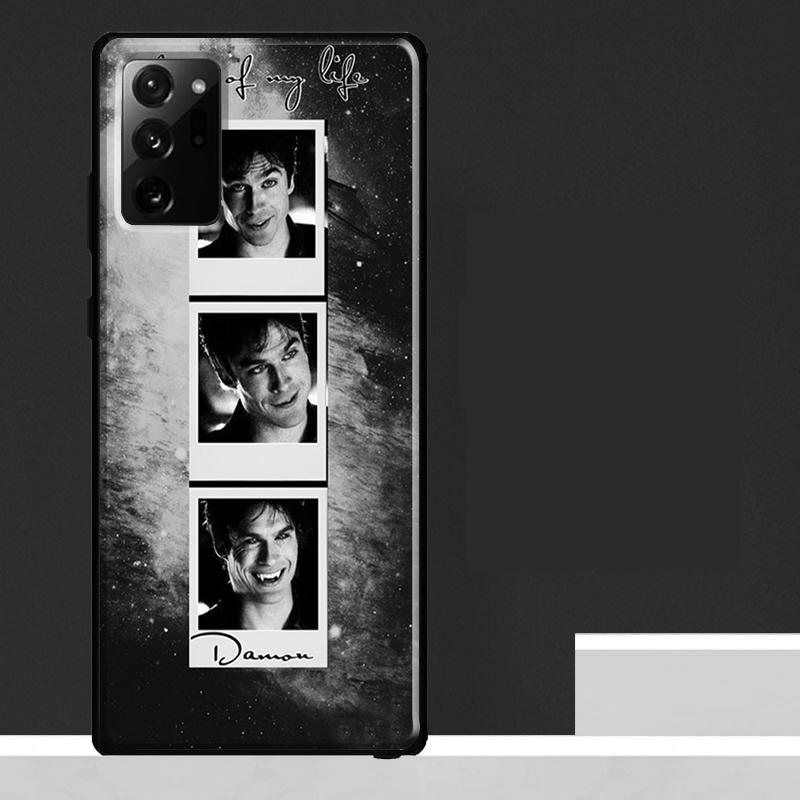 Damon Salvatore Vampire Diaries Case For Samsung Galaxy S25 Ultra S21 S22 S23 S24 Ultra S9 S10 S20 Plus S25 FE Phone Cover