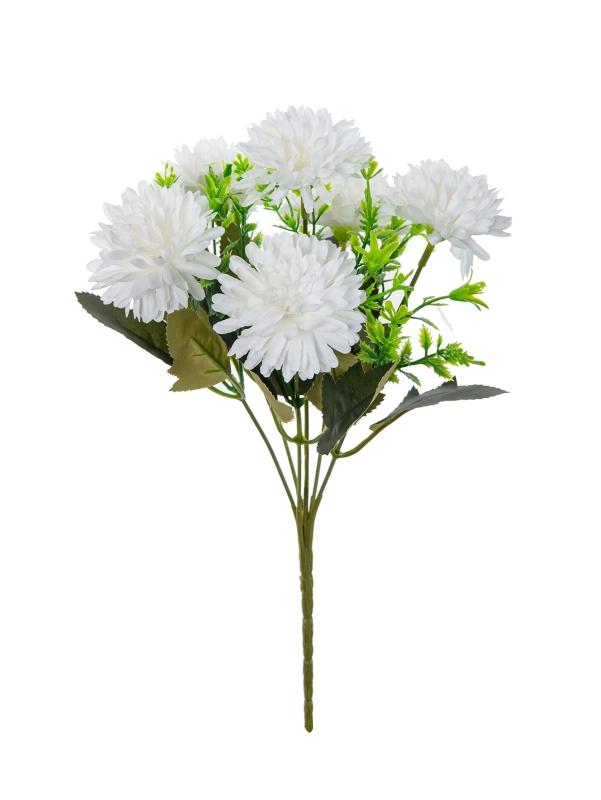 Artificial Flowers Silk Ball Chrysanthemum Home Room Wedding Wreath Bridal Bouquets Decor Valentine Outdoor Yard Garden DIY Gift