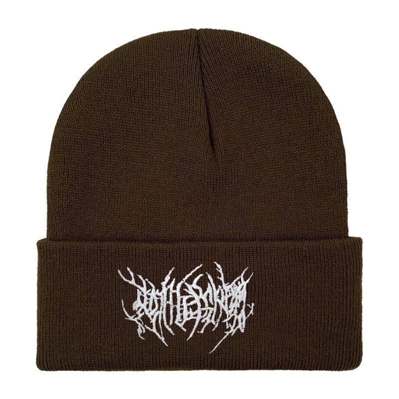 Pure Acrylic Line Knitted Hat Versatile Wool Hat Outdoor Cycling Thermal Hat