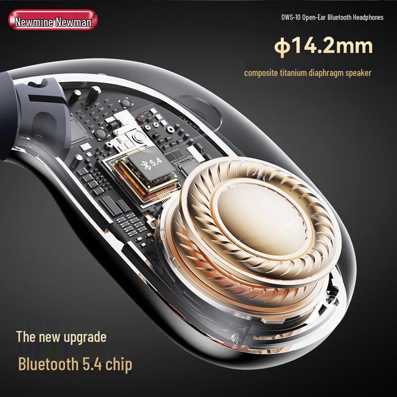 Newman OWS-10 Open-Ear Bluetooth Headset