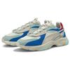 Puma Rs-Connect Buck Fabric Leather Sport Multicolor Low-Top Lifestyle Shoes Unisex Shoes Gray Blue Red 382710-02
