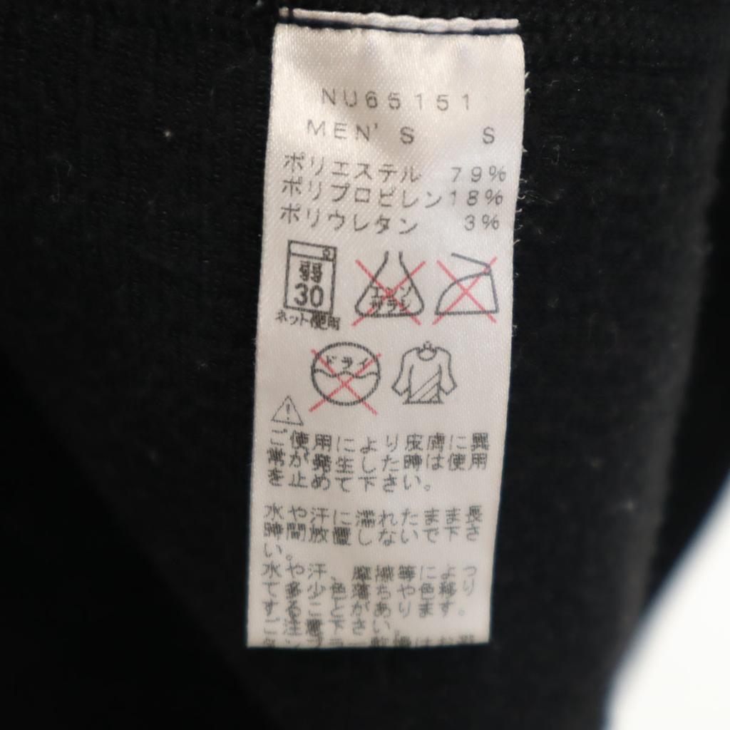 THE NORTH FACE Long sleeve Hot Half-Zip Wear S black NU65151 Outdoor Men's Used