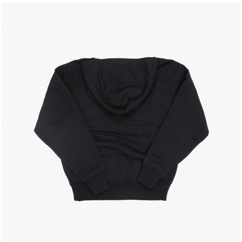 Ami Usw770 Big Heart Logo Terry Patch Hoodie 747 001