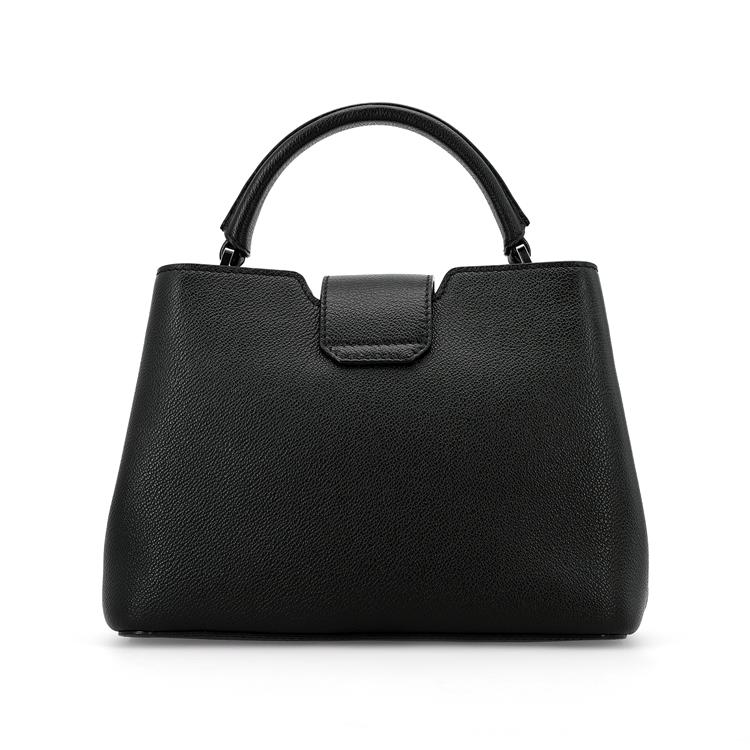 Bally Jorah Series Logo Leather Handle Tote Bag Women tote bags Black 6230626