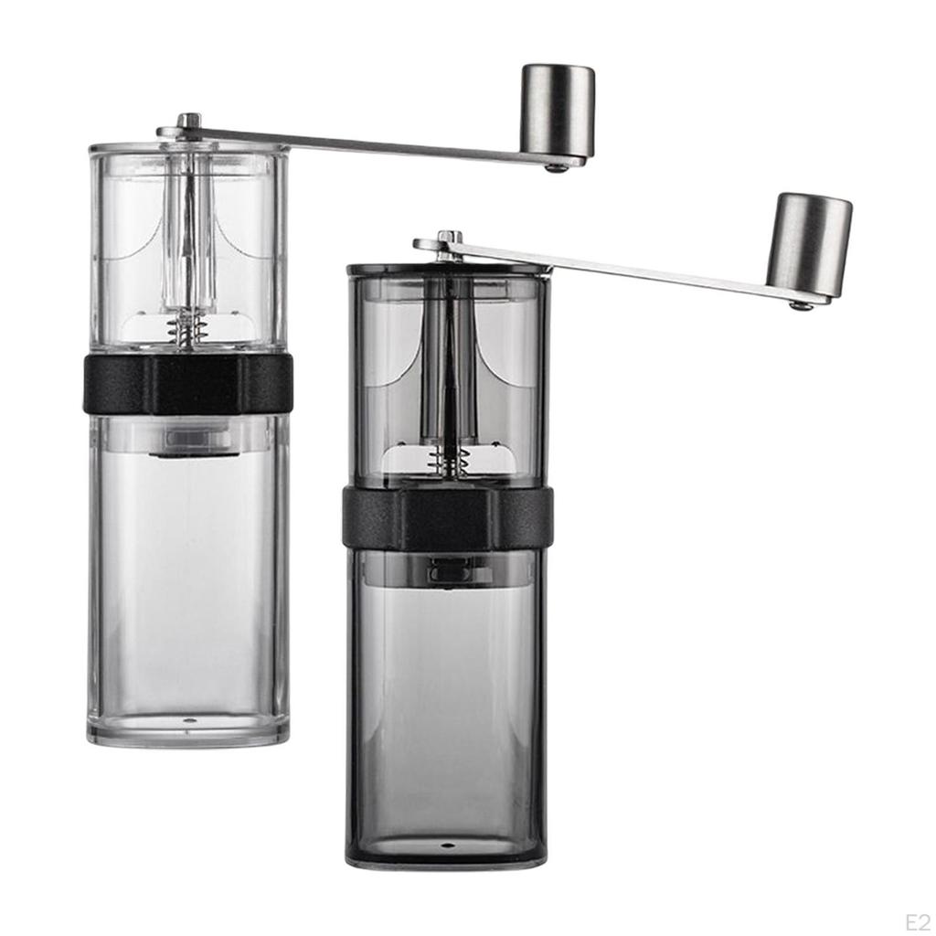 Coffee Grinder Hand Crank Manual Adjustable Portable for Travelling Home