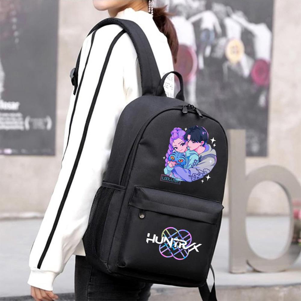 Anime Kreskówka Kpop Drukowany Plecak dla Nastolatka Ucznia Dziewczyny Chłopca Torba na Książki Tornister Damski Duża Pojemność Wodoodporna Torba Podróżna Prezent dla Dziecka
