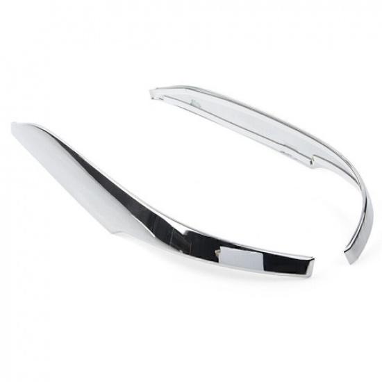 Chrome Trim Cover Set- Side Rearview Mirror 2pcs For Toyota Highlander 2014-2019