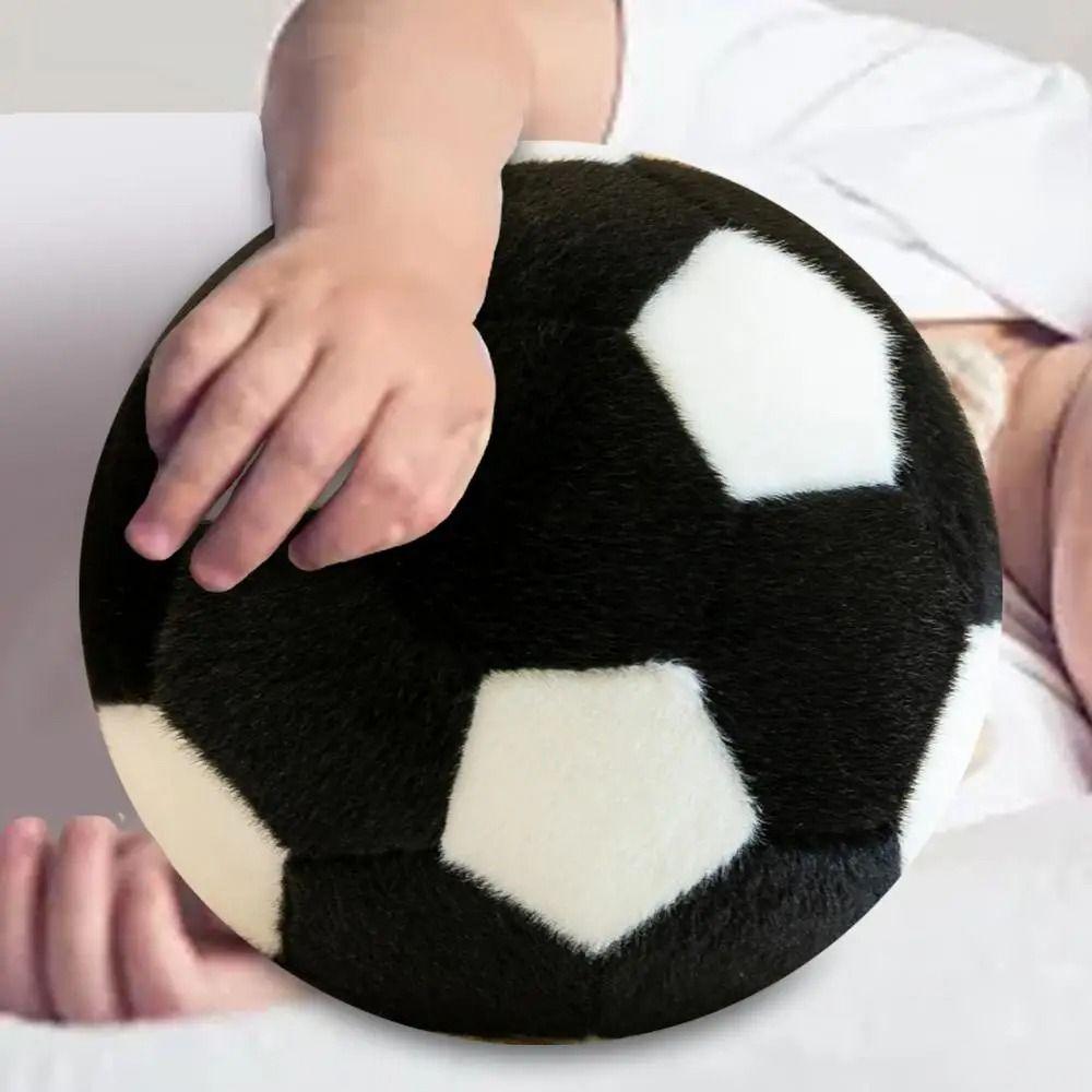 Ball Shape Football Throw Pillow Doll Soft Football Plush Toy  Children Toys