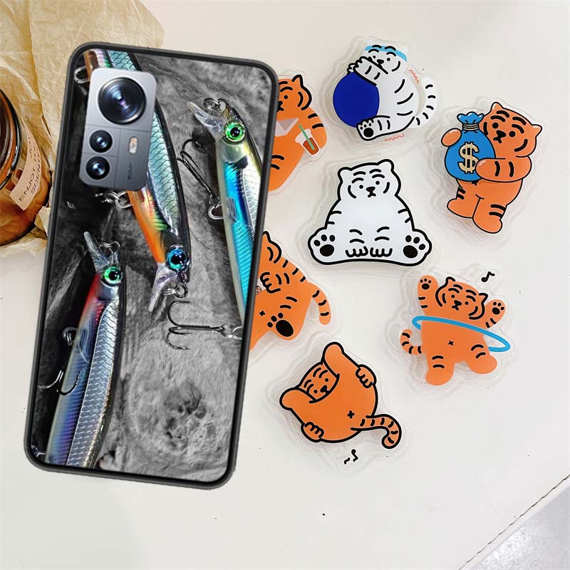 Fishing Professional Bait Joint bait Phone Case For Xiaomi Poco X7 F6 F5 Pro F7 14 Ultra Mi 15 11 Lite F3 M6 M5S M4 11T 10T Pro