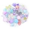 European & American Gradient Resin Beads: Random Styles for DIY Keychains & Mabe Imitation Pearls