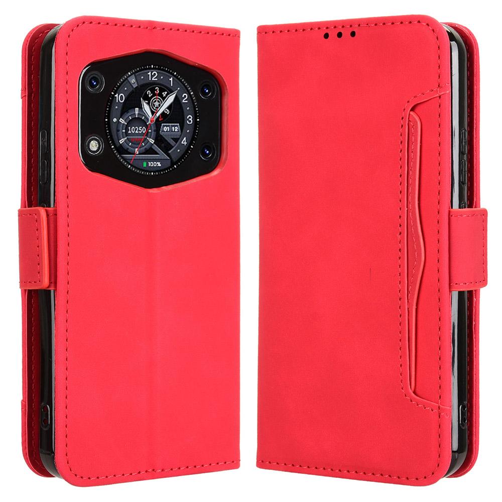For Cubot A30 Leather Case Phone Wallet Cover with Multiple Card Slots