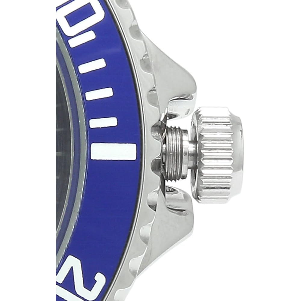 Daniel Muller DM-2018BL Stainless Steel Diver's Watch 10 ATM Water Resistant Blue