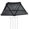 Foldable Plant Shade Tent Sun Shade Cloth with Stakes Raised Garden Bed Cover UV Resistant Sunblock Shade Net for Outdoor Plants