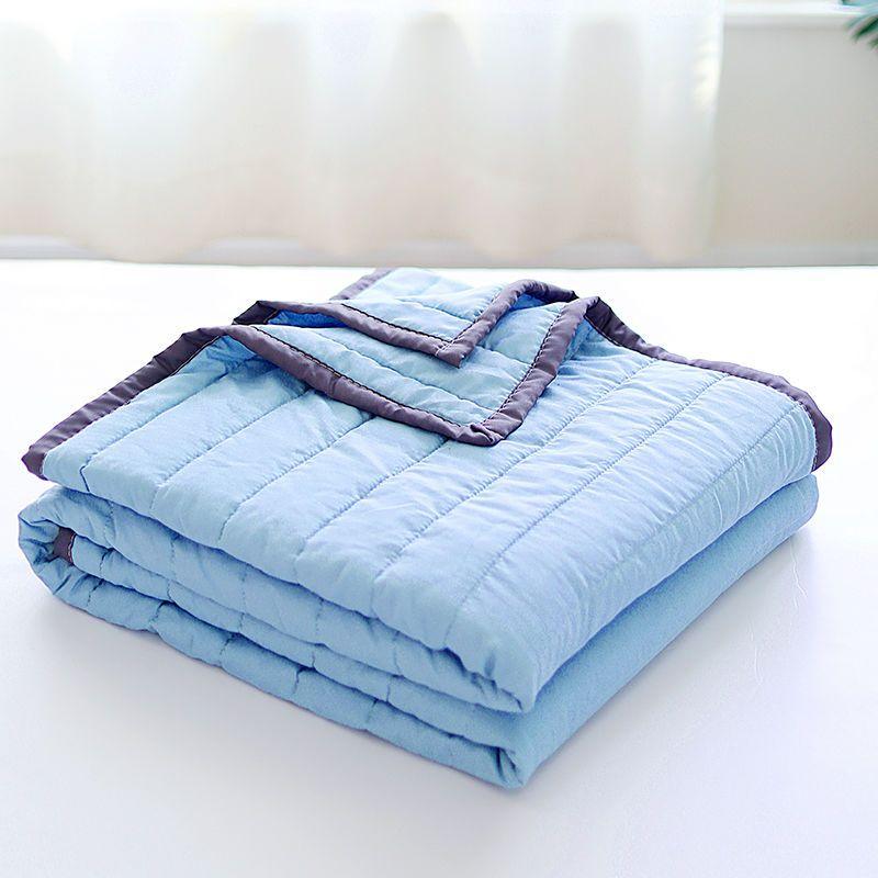 Cooling Blankets Smooth Air Condition Comforter Lightweight Summer Quilt with Double Side Cold Cooling Fabric