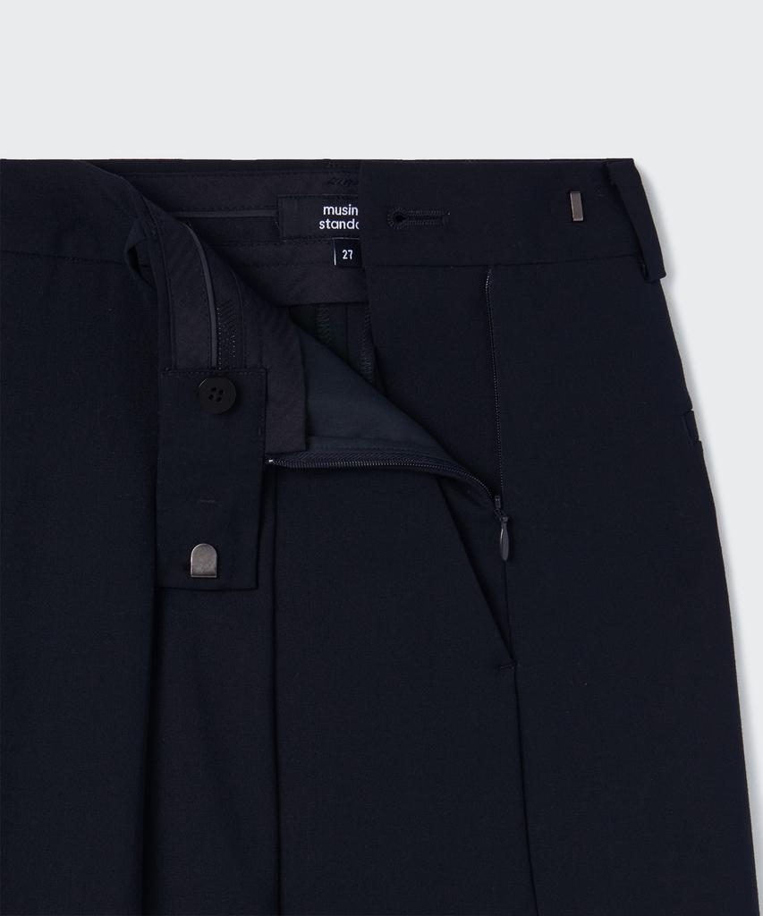 MUSINSA STANDARD WOMAN Women'S Lightweight Skirt Slacks [Navy]