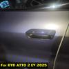For Byd ATTO 2 EV 2025 Accessories ABS Carbon Door Handle Cover Door Bowl Anti-Scratch Trim Decorative Stickers