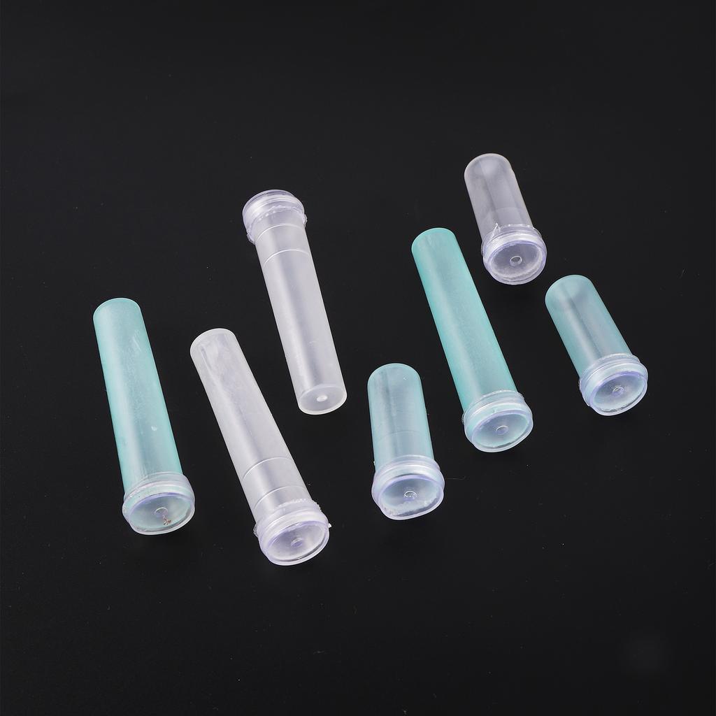 10pcs Flower Plant Nutrition Tube With Cover Flower Water Storage Tube Flower Arrangement Flower Water Tube Hydroponic Contain