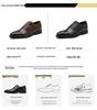 Men's Pointed Toe British Style Leather Loafers - Casual, Office, Teacher, Wedding Shoes