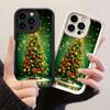 JT164 Christmas Tree Lighting for iPhone 17 16 15 14 Pro Max Samsung S26 S25 Ultra A17 A16 A07 A56 A06 Xiaomi 15T Redmi 15c 14C Note 14 Soft TPU Case