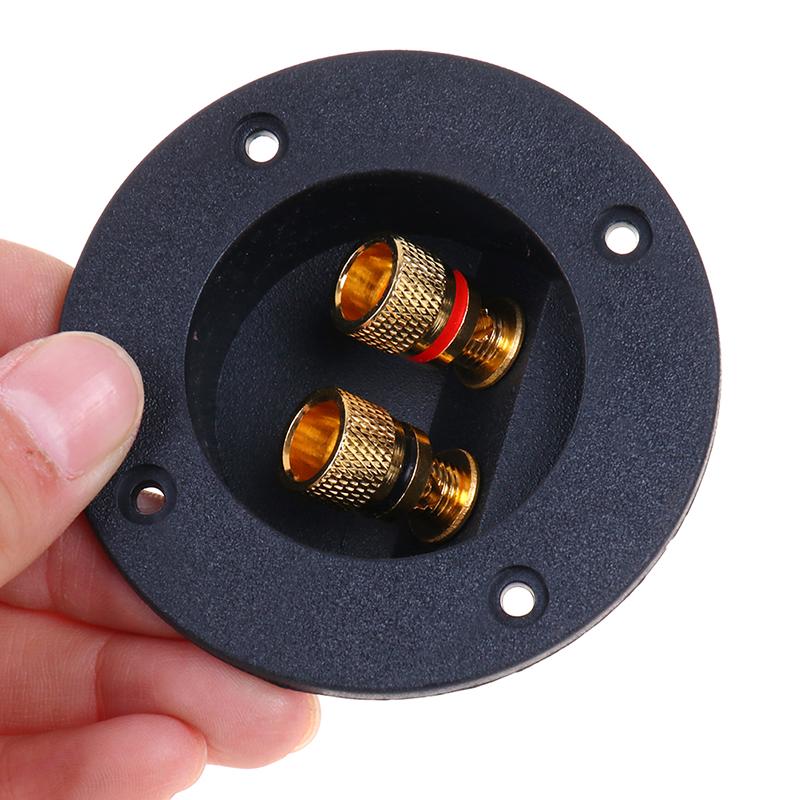 Speaker Terminal Cup Round Spring Cup Subwoofer Plug Car Stereo Connector Box