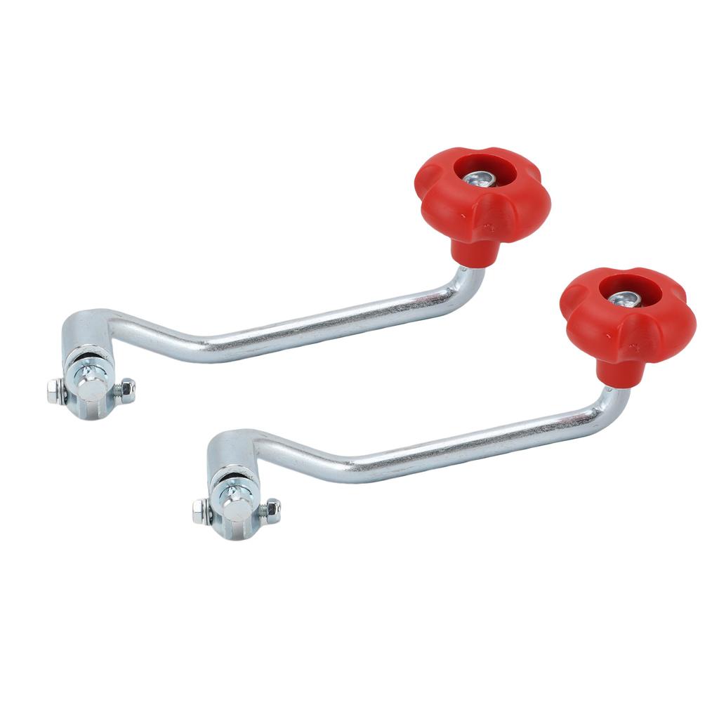 2PCS Universal Trailer Jack Handle Replacement Jack Crank for Most Jacks Trailer Gardening Transportation Road Rescue