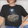 Back To the Moon 2026 Artemis II Tee Shirt for Men Women Graphic Print T Shirts Cotton Clothing