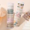20pcs/set Lovely Cotton Print floral BB Hair Clips for Baby Girls 2.2'' Colorful Summer Hairpins Headwear Kids Hair Accessories