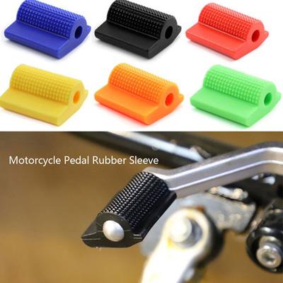 Universal Motorrad Schalthebel Pedal Gummiabdeckung Schuhschutz Fußgel