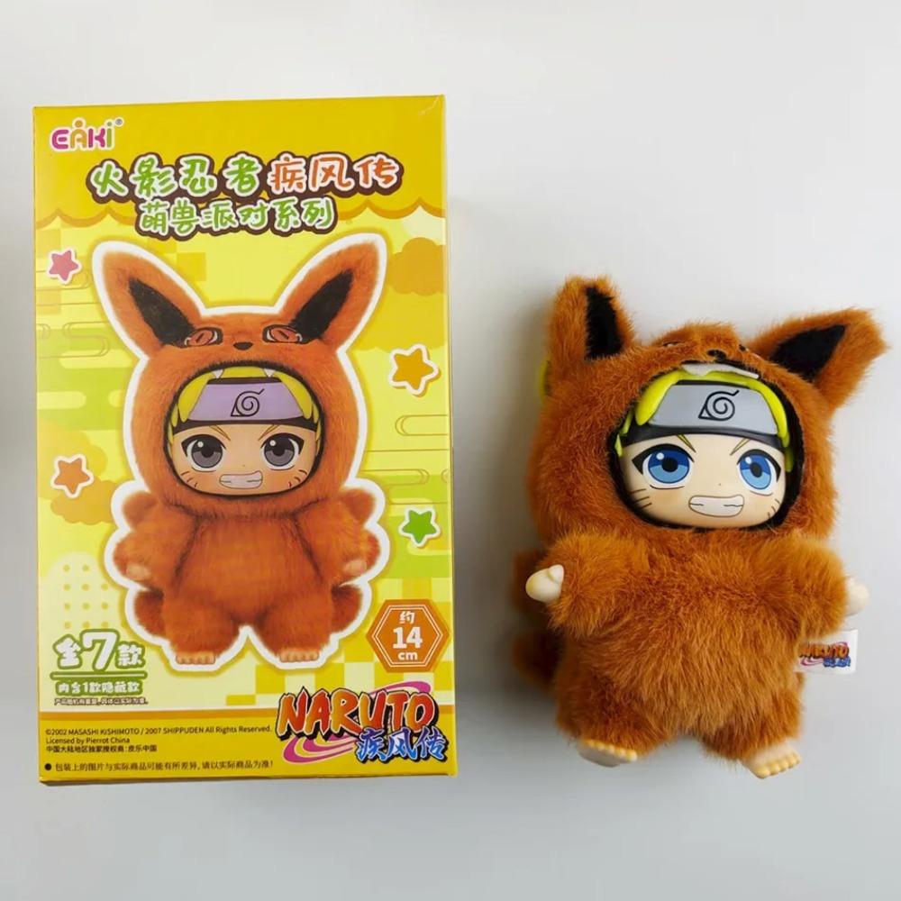 Auf Lager miniso Naruto Itachi Sasuke Kakashi Gaara Serie Blind Box Trendige Spielzeugfigur Plüschanhänger Sammlung Weihnachtsgeschenk