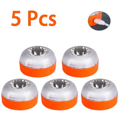 Emergency Light V16 Homologated Dgt Approved Car Emergency Beacon Light Rechargeable Magnetic Induction Strobe Light