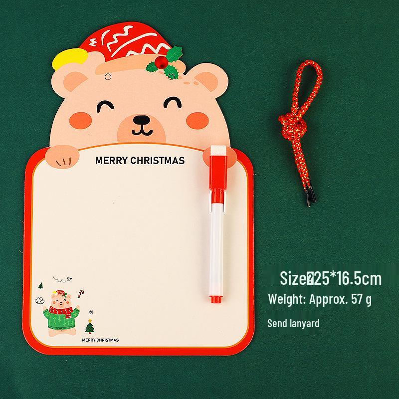 Double-Sided Erasable Drawing Board - Christmas Gift for Kids, Educational Doodle & Writing Board for Primary School Students