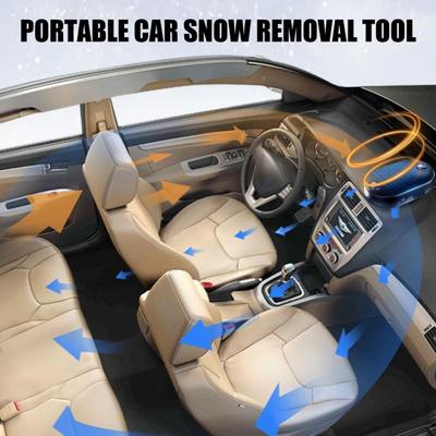 Cordless Car Defroster Fast Windshield Ice Melter And Snow Remover Portable Electric Demister for Winter