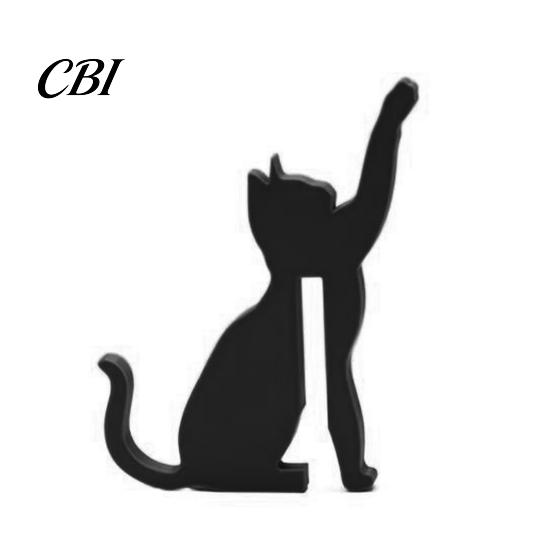 Fun Desktop Accessory 3D Printed Dog/Cat Hook, Compact Decorative Door Interactive Cat Shaped Hook Pet Shape Hanger Ornament for Living Room