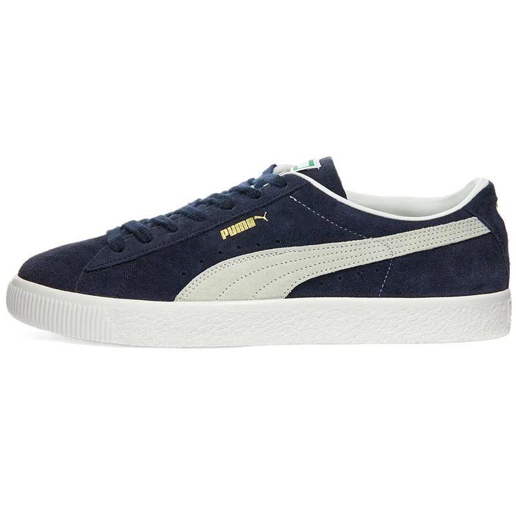 Puma Suede Vintage Peacoat Unisex Sneakers Blue White 374921-07 38.5