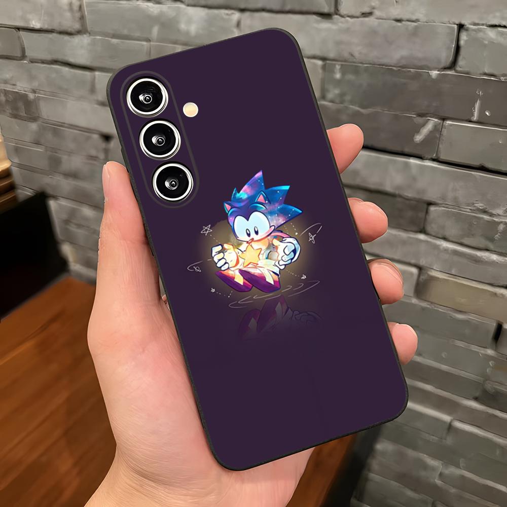 Anime S-Sonic Igel Handyhülle Für Samsung S26 S25 Plus S20 S20 Plus S22 Ultra S23 FE S21 Plus S21 Ultra Weiche Hülle