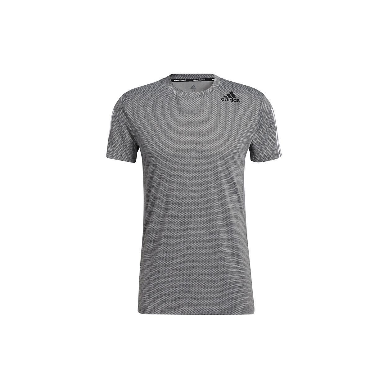 

Футболка Adidas HRDY 3-Stripes Training Short Sleeve T-Shirt Men Tops Grey GP7655 S