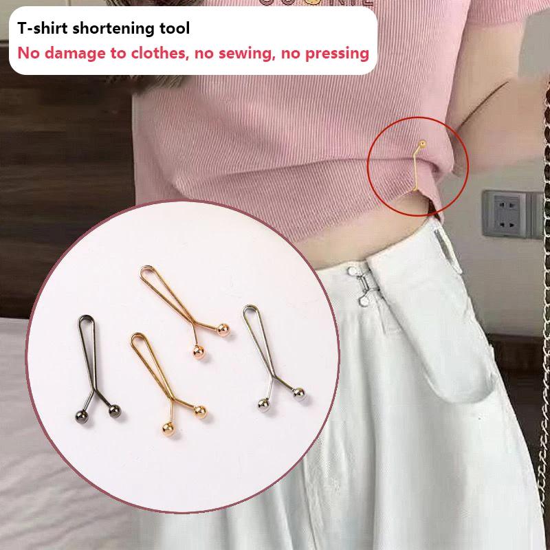 4/10PCS Jeans Skirts Detachable Buckle Accessories Adjustable Sleeve Clip For Pants Waist Tightening Sleeve Reduction Clip
