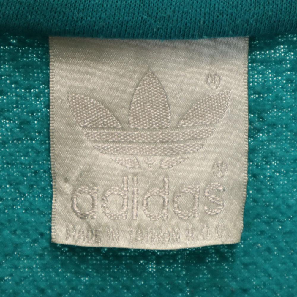 adidas 80s Vintage Silver Tag Trefoil logo Track jacket Turquoise etc. Men's Used