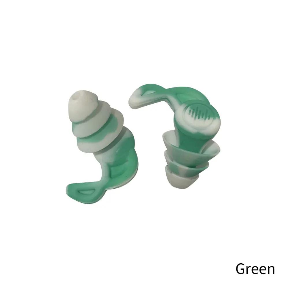 1Pair Soft Silicone Earplugs Noise Reduction Ear Plugs for Travel Study Sleep Waterproof Hear Safety Anti-noise Ear Protector