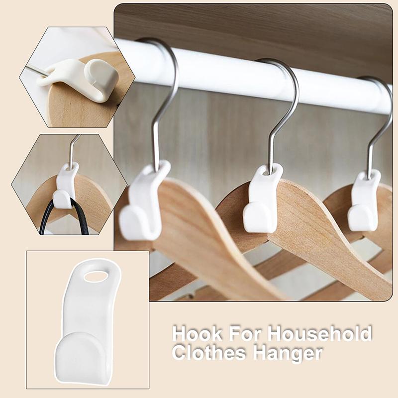 20PCS Multi-function Hook Clothes Hanger Connect Folding Storage Rack