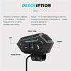 Interphone Bluetooth pour moto 500mAh Longue autonomie Système de communication BT12
