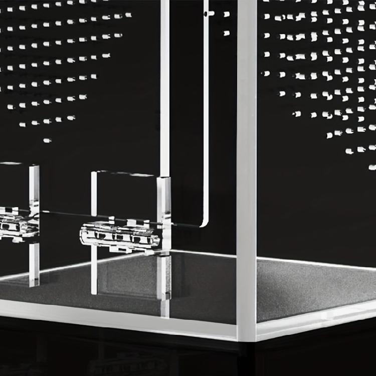 Shatterproof Clear Acrylic Reptiles Terrarium Breeding Box Ventilated Reptiles Cage For Science Experiment And Education