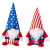 Adorable Plush Independence Day Decor Star Doll With Striped Hat For Festive Styling