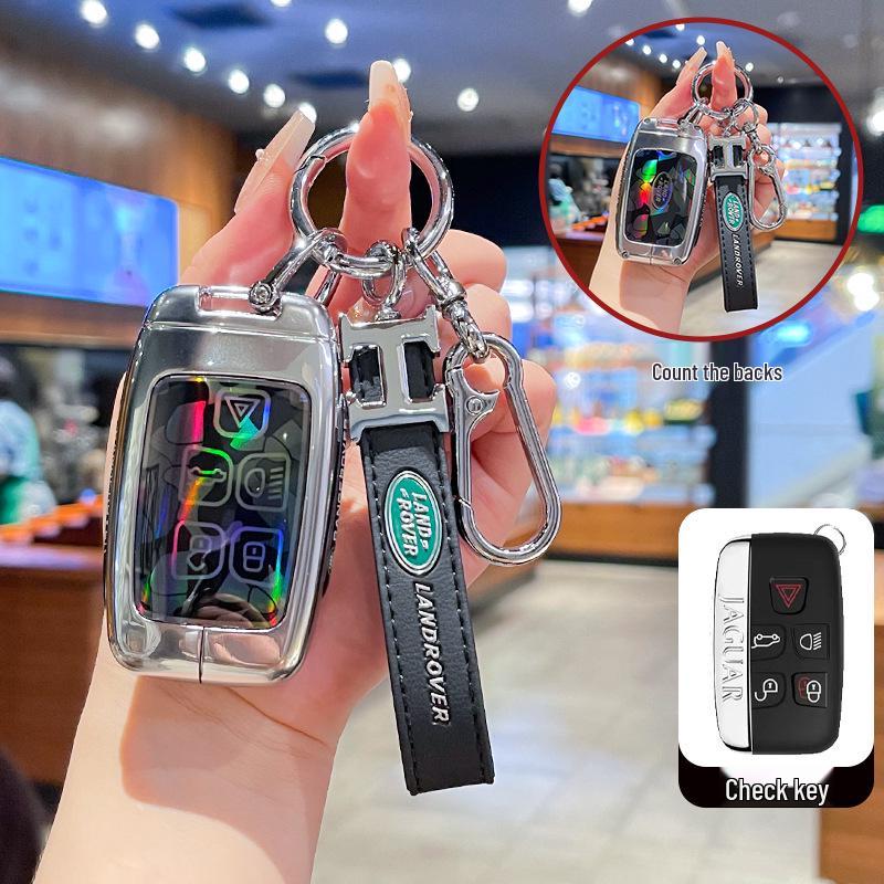 Land Rover Range Rover Key Case for 2013-2025 Models - High-End Sport Version with Metal Buckle Shell