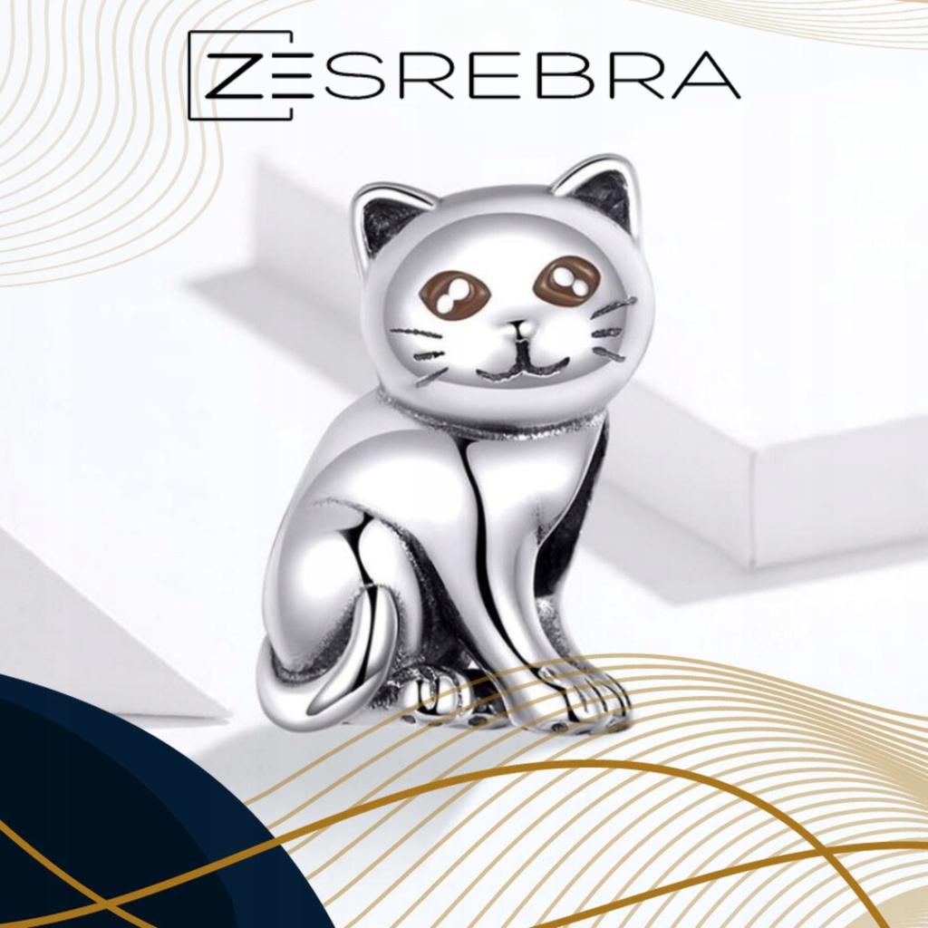 Charms 925 Cat Pendant Bead Kitty Charms 925