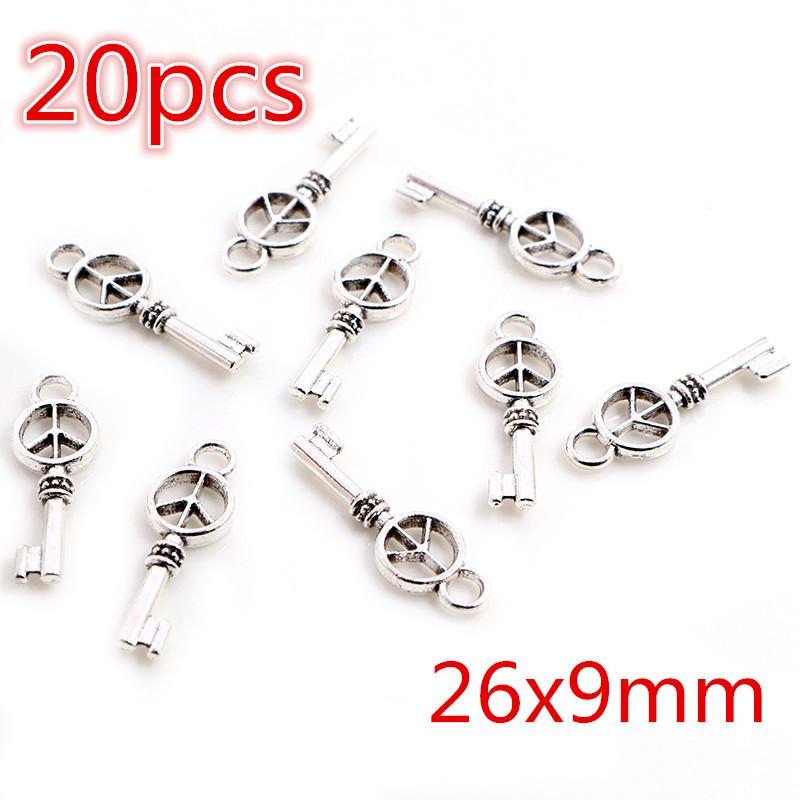 New Fashion Antique Silver Plated Bird Moon Heart Deer Chrams Metal Alloy Pendant DIY Charms DIY Jewelry Making Findings