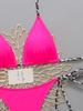 Bikini da Spiaggia da Donna con Stampa Leopardata Sexy 2026 Costume da Bagno con Laccetti al Collo e Perizoma Micro Set Bikini Costumi da Bagno Femminili per Donna da Indossare